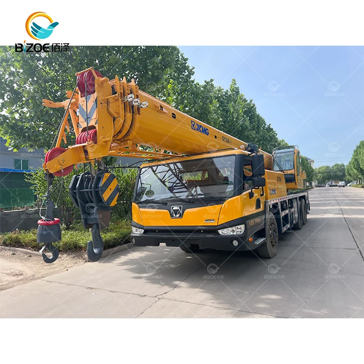 China top brand used 25 tons truck crane for construction engineering for sale with cheap price