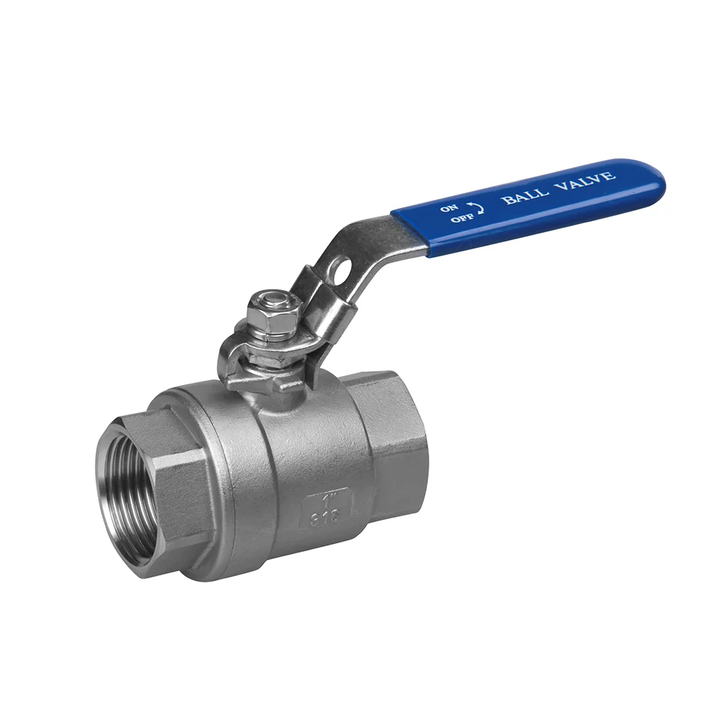 2PC STAINLESS STEEL DN32 BALL VALVE PLUMBING CASTING LINE