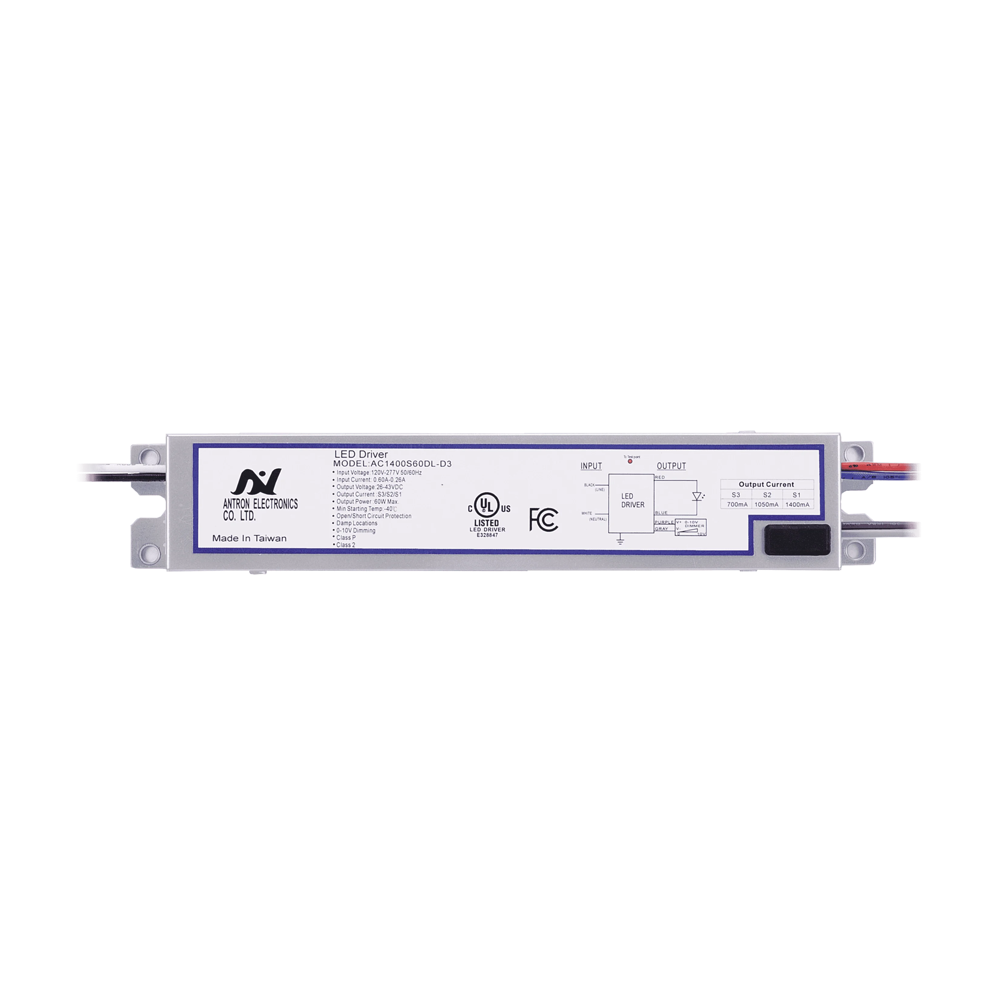Светодиодный драйвер 150 Вт 0310a 70280vdc 230vac