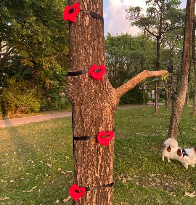 12 Climbing Rocks with 6 Ratchet and Straps Climbing, Rock Climbing Holds for Trees, Ninja Warrior Obstacle Course