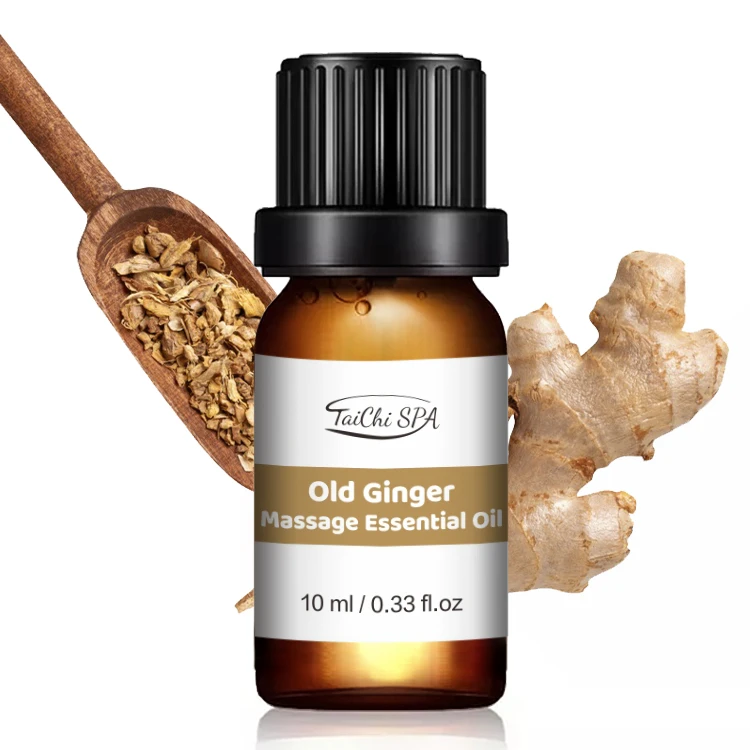 
Old Ginger 10ml Promotes Healthy-Looking Skin Home Relaxing Massage Oil Air Freshening Relaxing Massage Oil 
