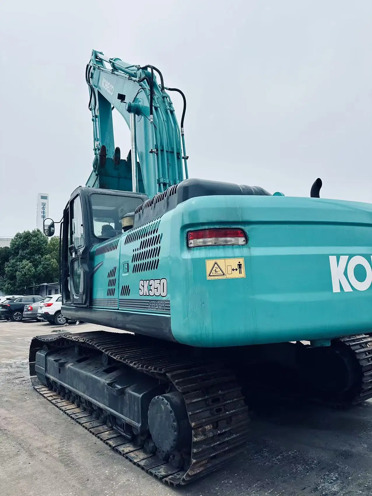 35ton Second-Hand Kobelco Excavator Sk350 sk200 original Accessories in Good Condition used excavator