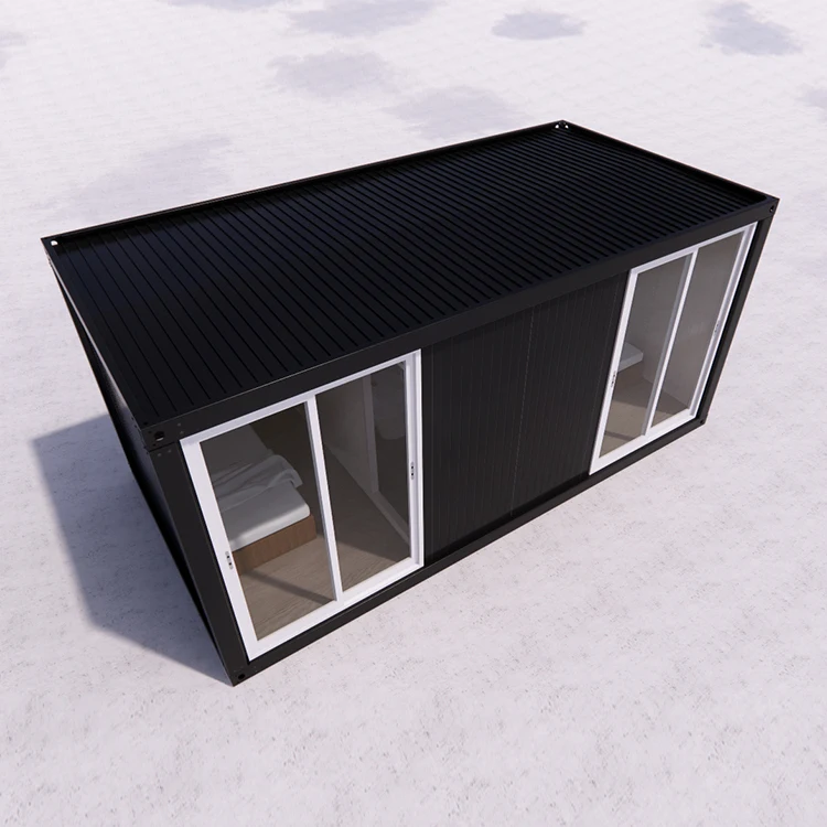 custom 40ft designs fitted habitable prefabricated assembly modular container prefab hotel house with one bathroom and bedroom