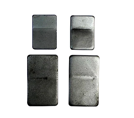 Railway components welded press plate for railway maintenance equipment