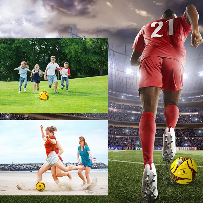 Wholesale Customized Logo Printed PVC inflatable Cheap Soccer Balls Promotion Mini football soccer balls