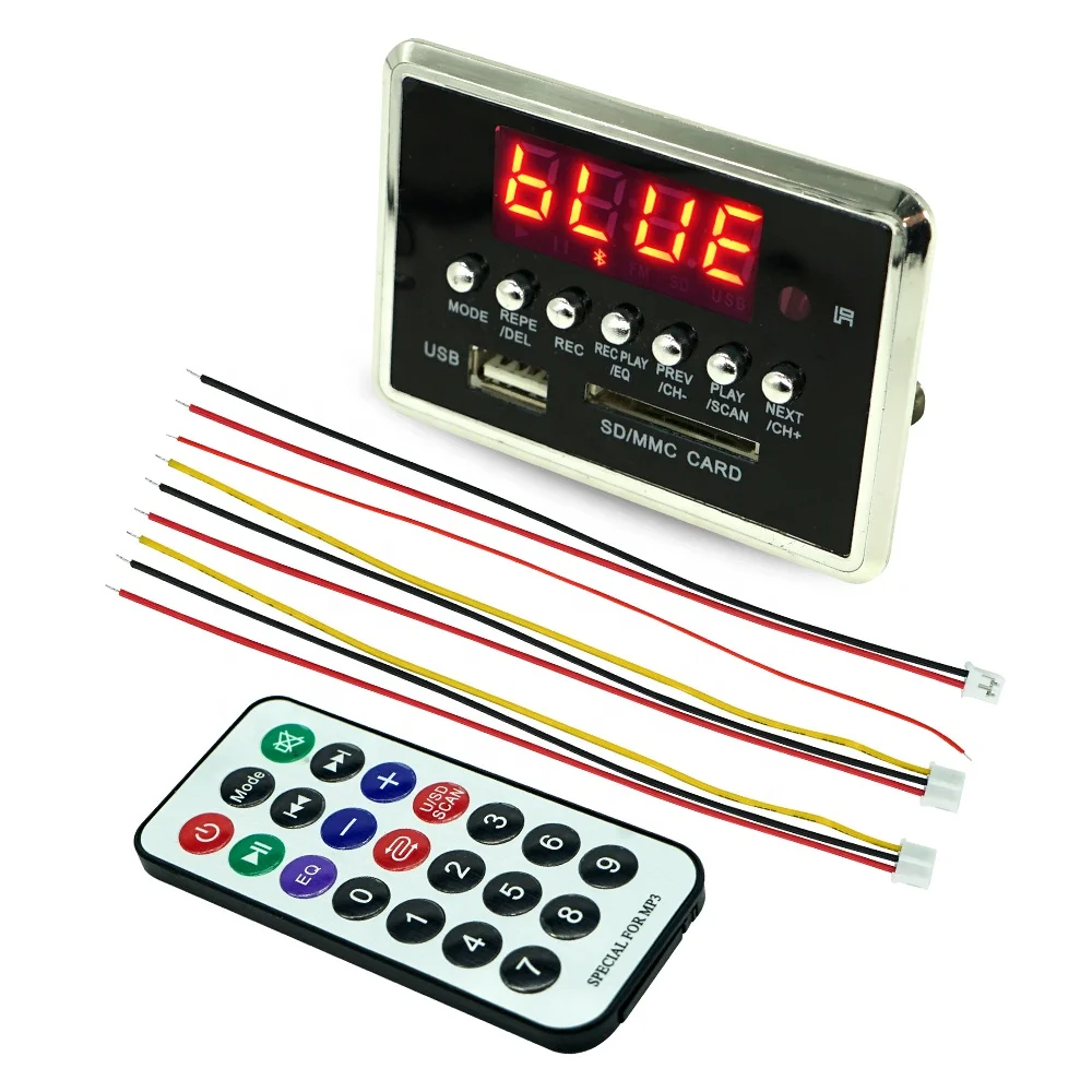 Mp3-плеер JQ, Bluetooth модульный декодер, плата Bluetooth, USB-комплект для автомобиля