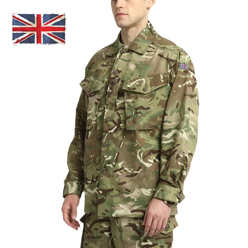 British UK Jacket Combat Weather MTP Jacket Uniform Camouflage for Camo for Unisex Uniform  MTP Jacket