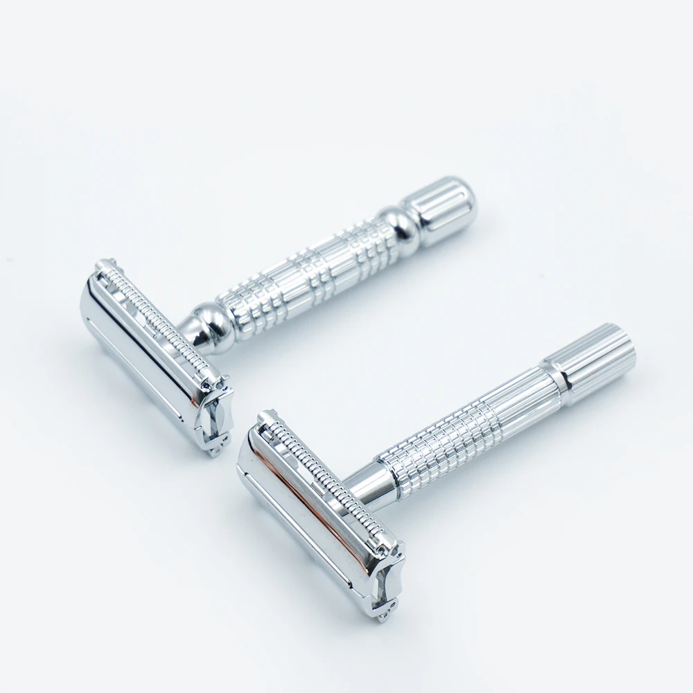 Hot Sale butterfly Open Razor classic double edge Zinc alloy safety razor ecofriendly for Men