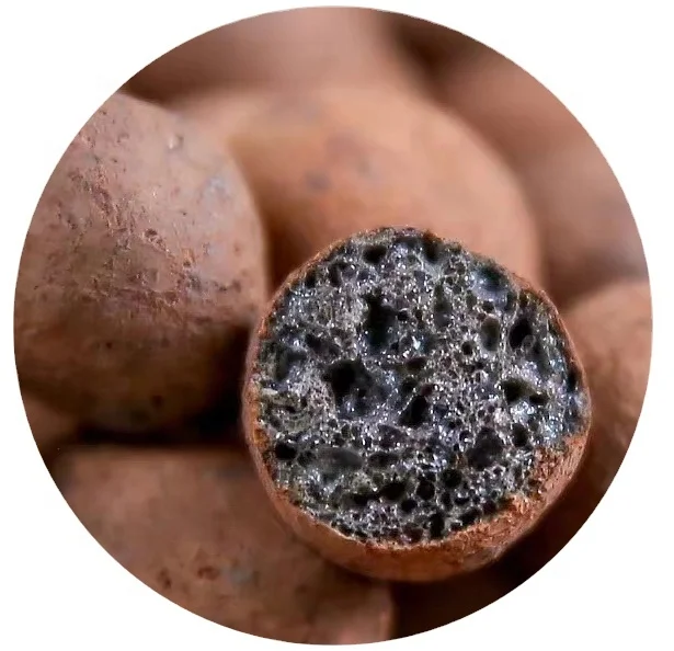 Chinese Supplier Hydroponic Clay Pebble Leca Medium Horticultural Ceramsite Leca Expanded Clay For Plants Growing