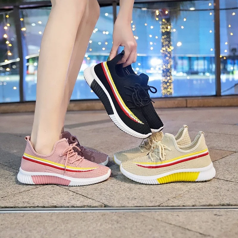 
Sale New Type Design Woman Sport Running Comfortable Sneakers Shoes 