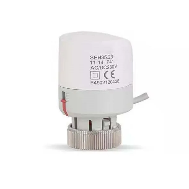 Электронный Wi-Fi тепловой привод клапана напольного термостатическая головка