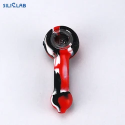 Puff Hornitos Dual Tobacco Weed Accessories Smoking Glass Bowl Tobacco Pipe Dabs Rig Crystal Smoke Pipe Glass Oil Burner Pipes