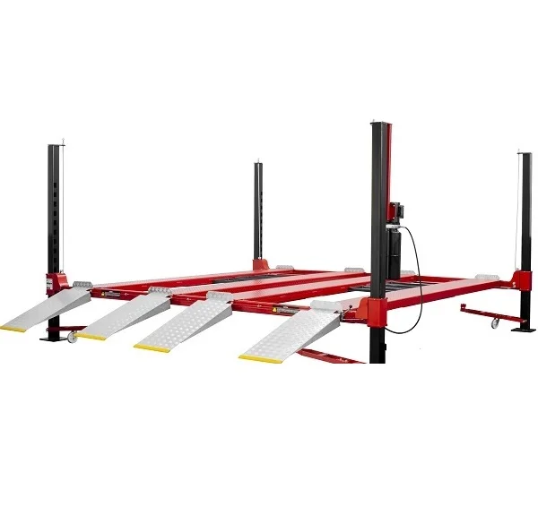 CE approved High Quality hydraulic 4 column car parking lifts 4 post car bridger lift for garage
