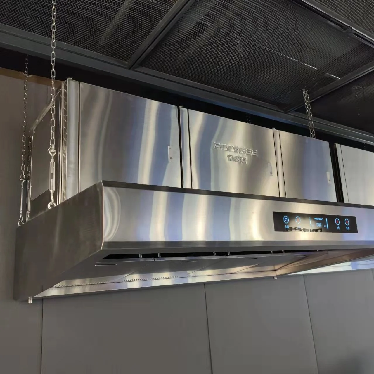 POLYGEE Auto Clean Hotel Kitchen Hood with ESP