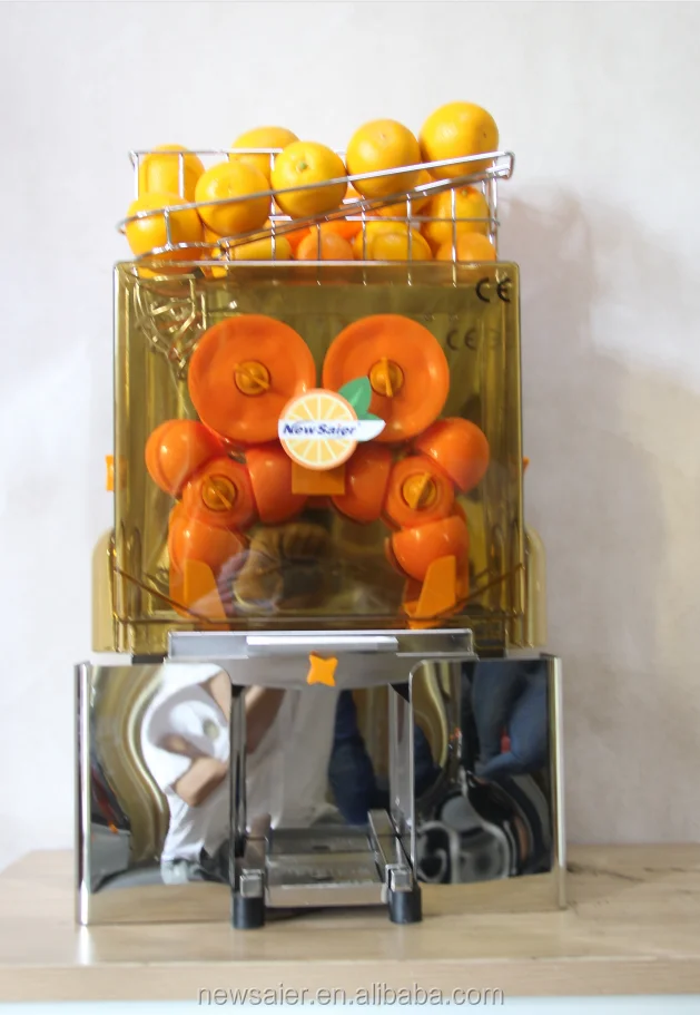 20 Oranges Per Min Tabletop Efficient Squeezing Citrus Orange Commercial Juicer Machine Cold Press Juice Squeezer For Restaurant