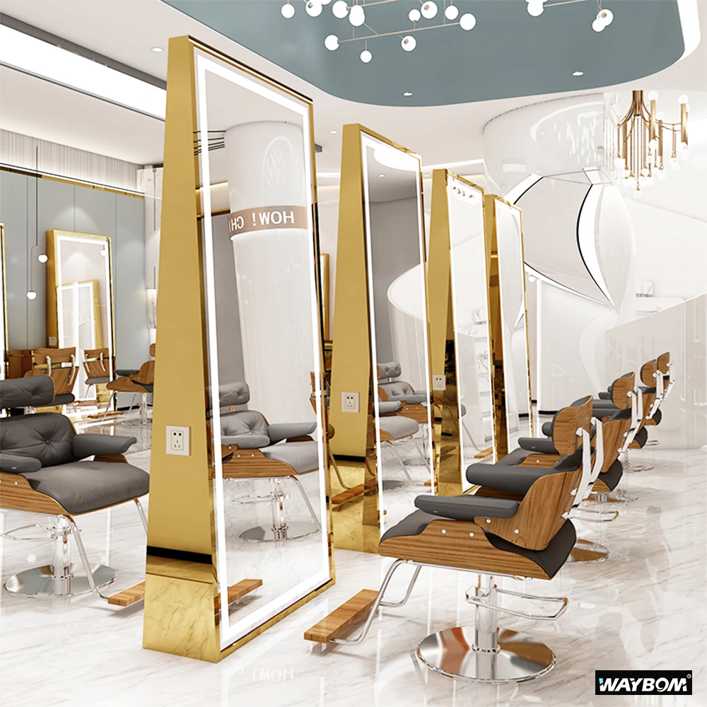 Barber Station Hair Salon Equipment Set Other Salon Furniture Beauty Salon Furniture Barber Mirror