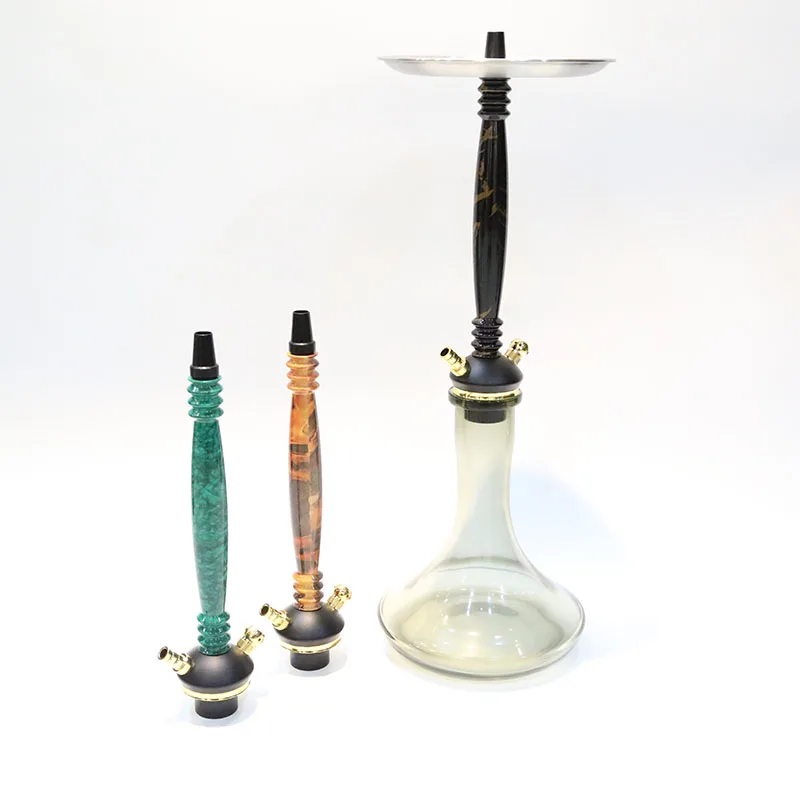 Made in China wholesale hookahs Shisha Resin Gold German Big Shisha set Hookah Smoking party smoke bar hotel Narguile