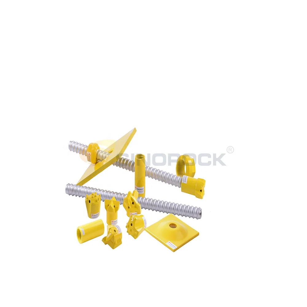 SINOROCK China hollow high tension self drilling foundation bolt for concrete formwork