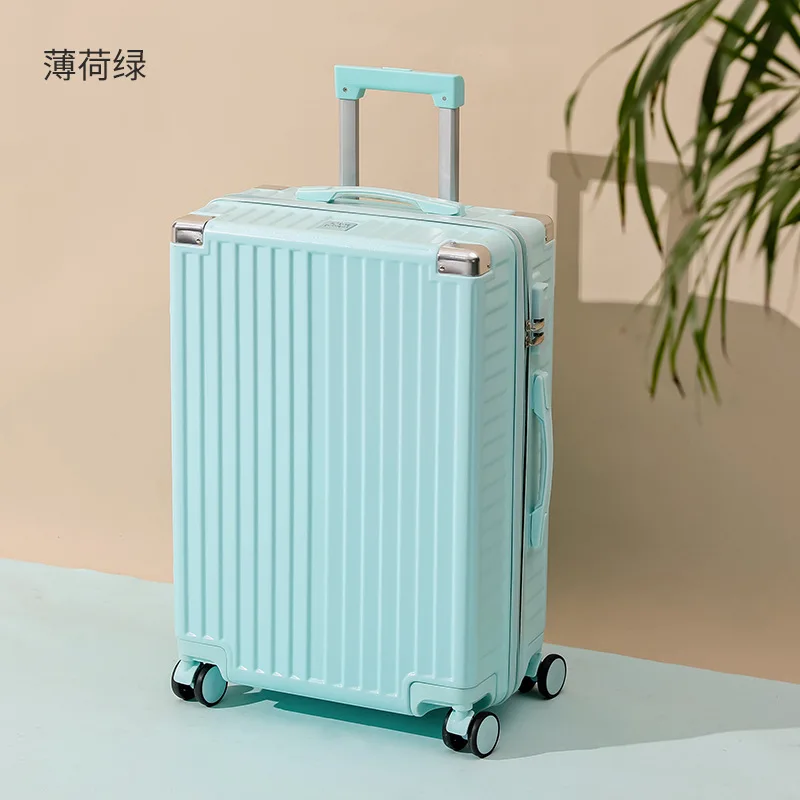 vintage style abs travel luggage set cabin size 20inch boarding suitcase abs carry on luggage abs suitcase 3 pcs travel trolley