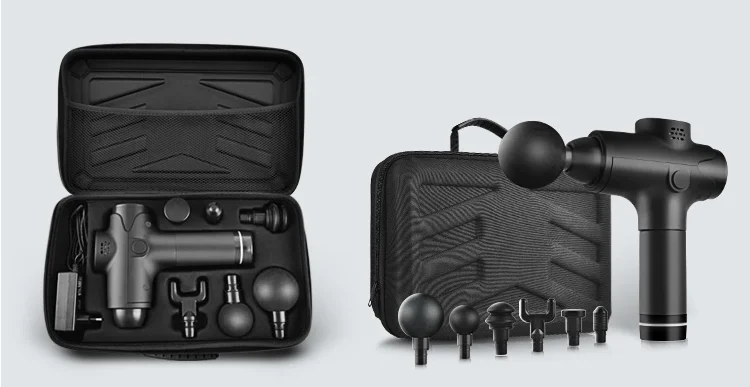 Customized ABS Plastic 1500mah Model Portable Therapy Gun Massager Vibration Massage Reasonable Price