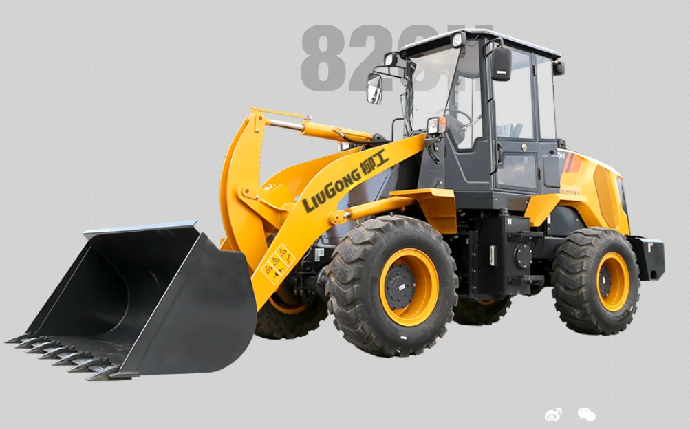 Liugong Medium 3ton 1CBM bucket wheel loader forklift 820H charger