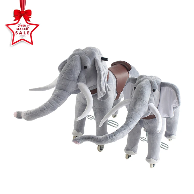 Механическая прогулочная лошадь для детей, бегущая игрушечная лошадь