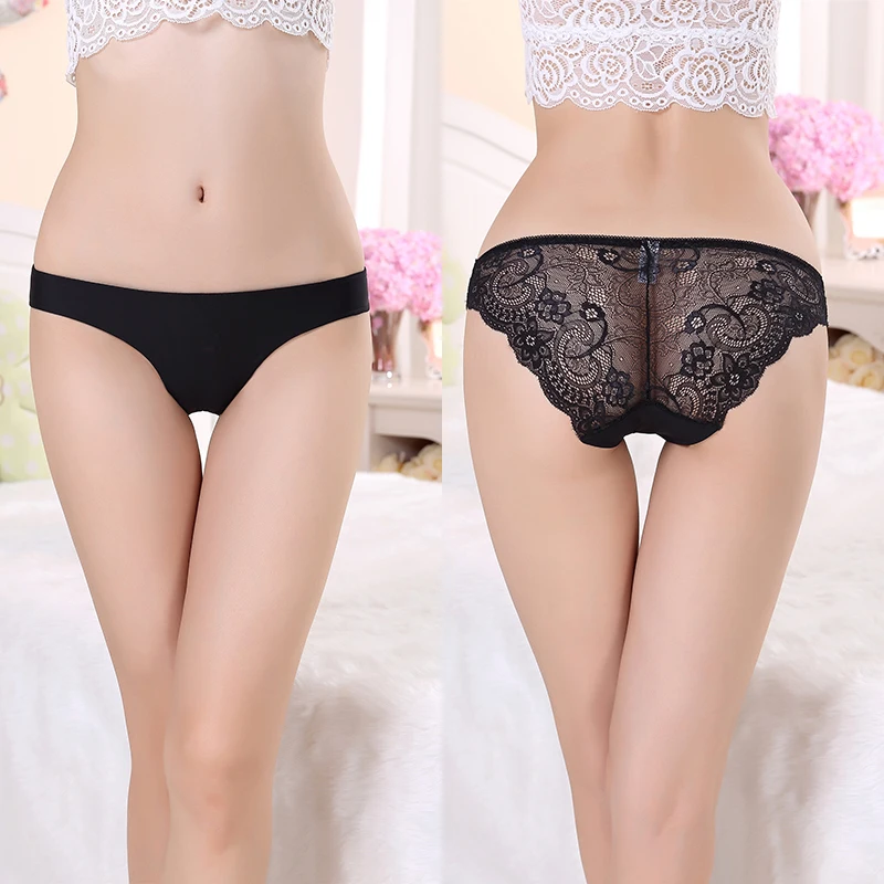Индивидуальное женское мягкое нейлоновое кружевное эластичное женское нижнее белье OEM прозрачные сексуальные кружевные женские трусики