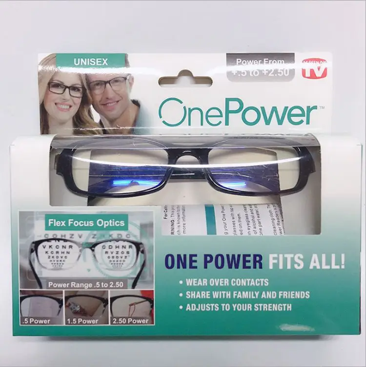 New autofocus reading glasses,one power readers