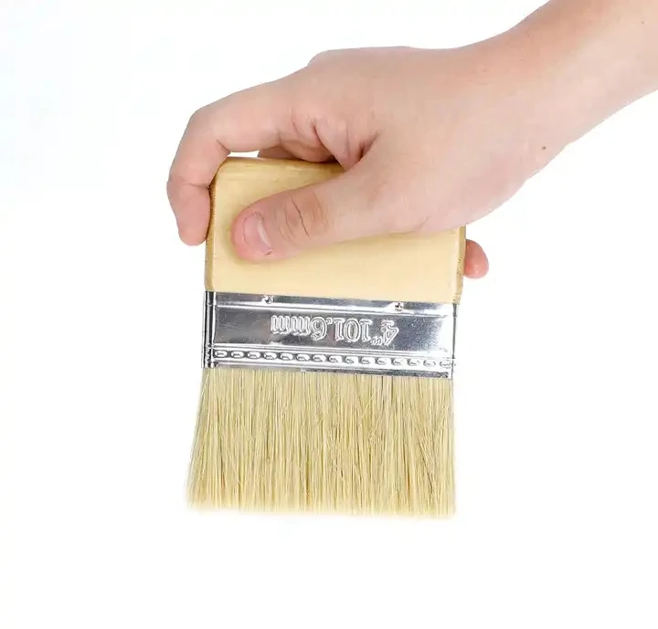 Wood Handle Hog Brislte Wall Wallpaper Brush