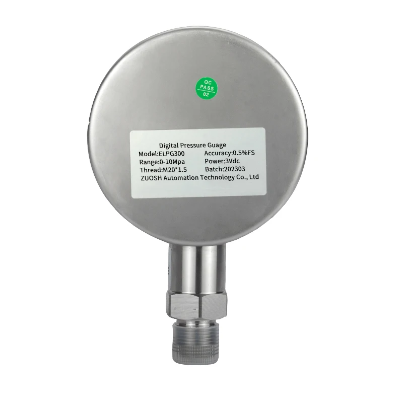 Cheap Price Wireless Digital Pressure Gauge CO2 Vacuum Pump Pressure Gauge G1/4 BSP1/4 Digital Air Fuel Oil Pressure Gauge