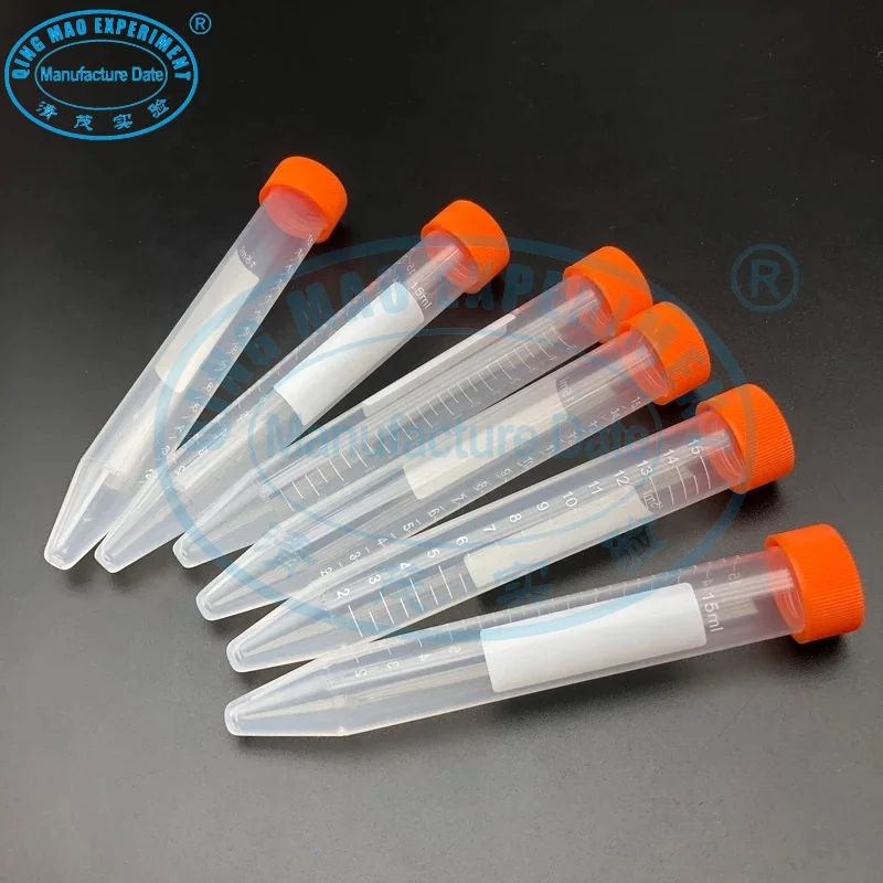 China manufacturers disposable 15 ml centrifuge tube