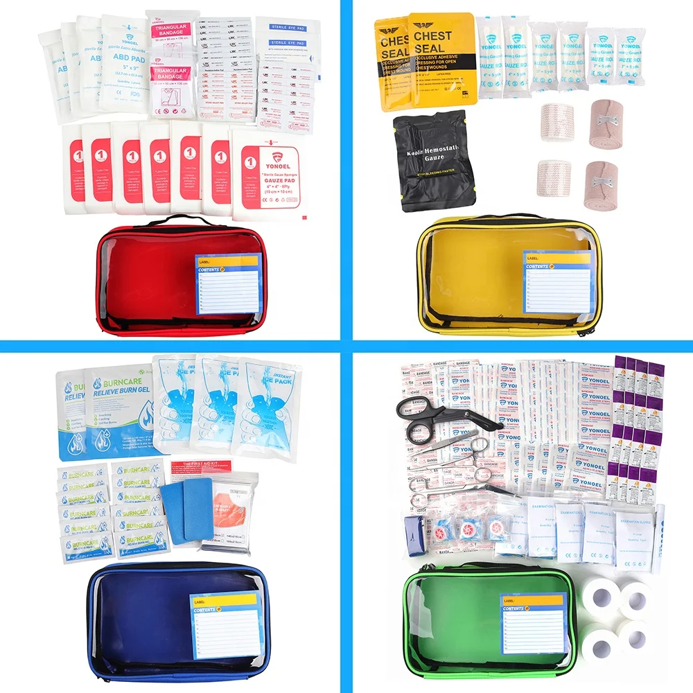 Best Emergency Medical Supplies Kit EMT Trauma First Aid Kit First Responder Medical Kit