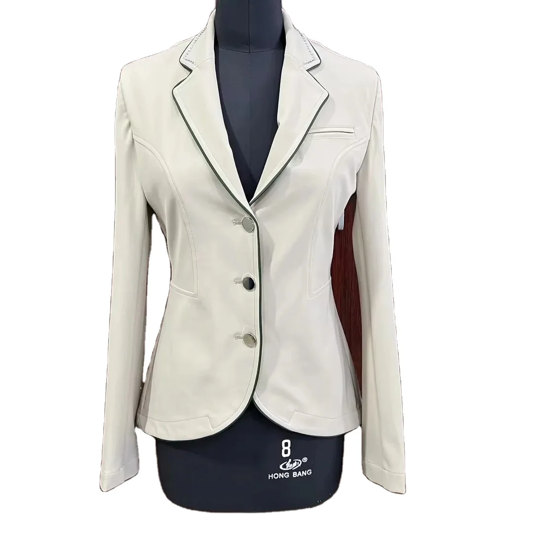 2024 новая стильная индивидуальная Женская куртка для конного спорта