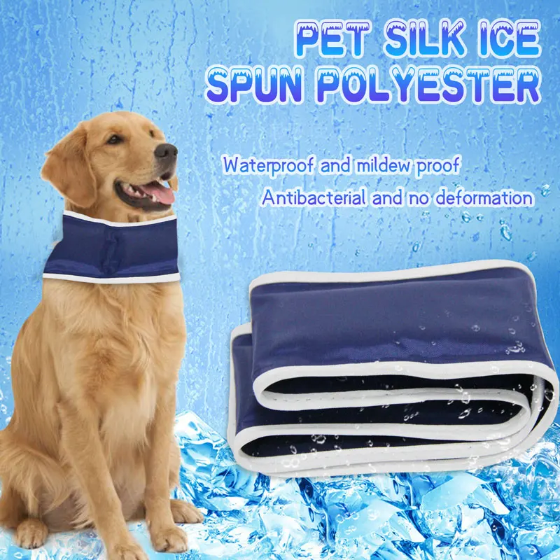 Chill Out Non-toxic Pet Neck Cooling Gel Pad Dog Cooling Collar