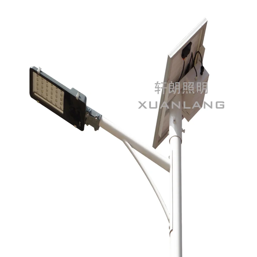 XLZM   20ft wrought iron cast aluminum modern street light pole