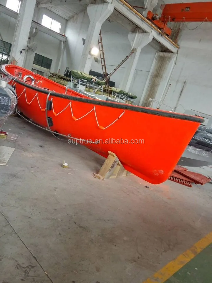 8.5m Open Type Ship Lifeboat With Solas