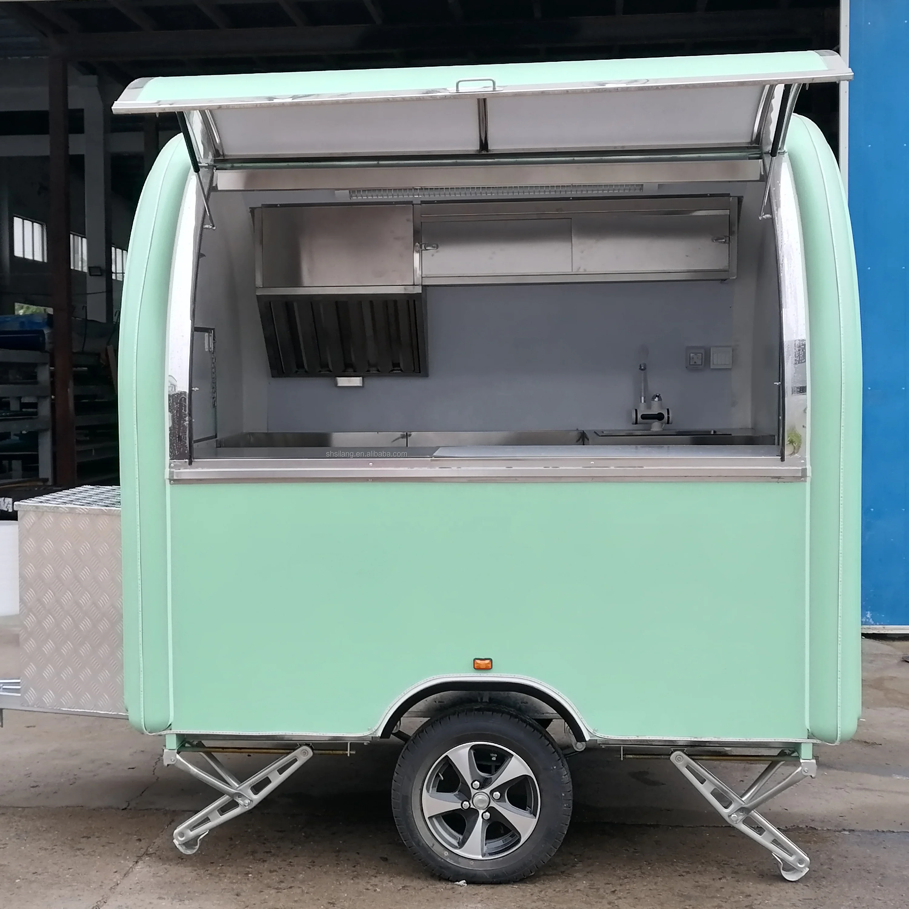 Mobile bar Personalized Customization Valid Food Cart Mobile Kitchen Food Trailer food kiosk