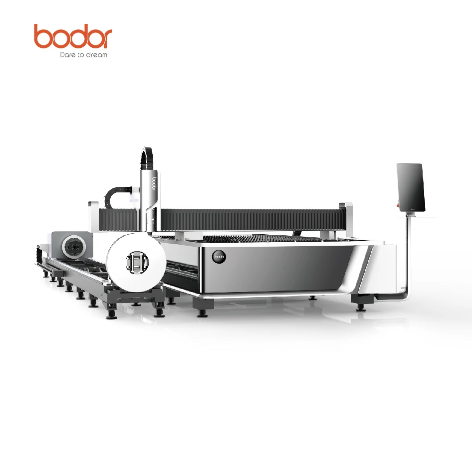 Bodor Economical A-T Series high power laser sheet and tube all in one machine best choice for workshop and factory