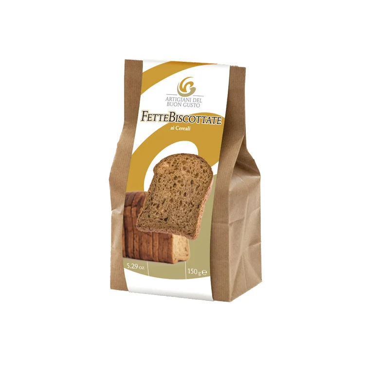 
 Нежирный хлопья тосты Мельба с высоким содержанием белка пищевые закуски хлеба  