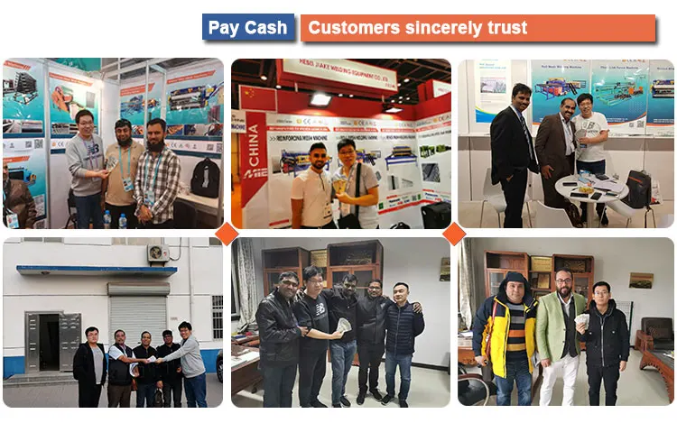 Pay-Cash-automatic anti climb panel fence wire mesh welding machine