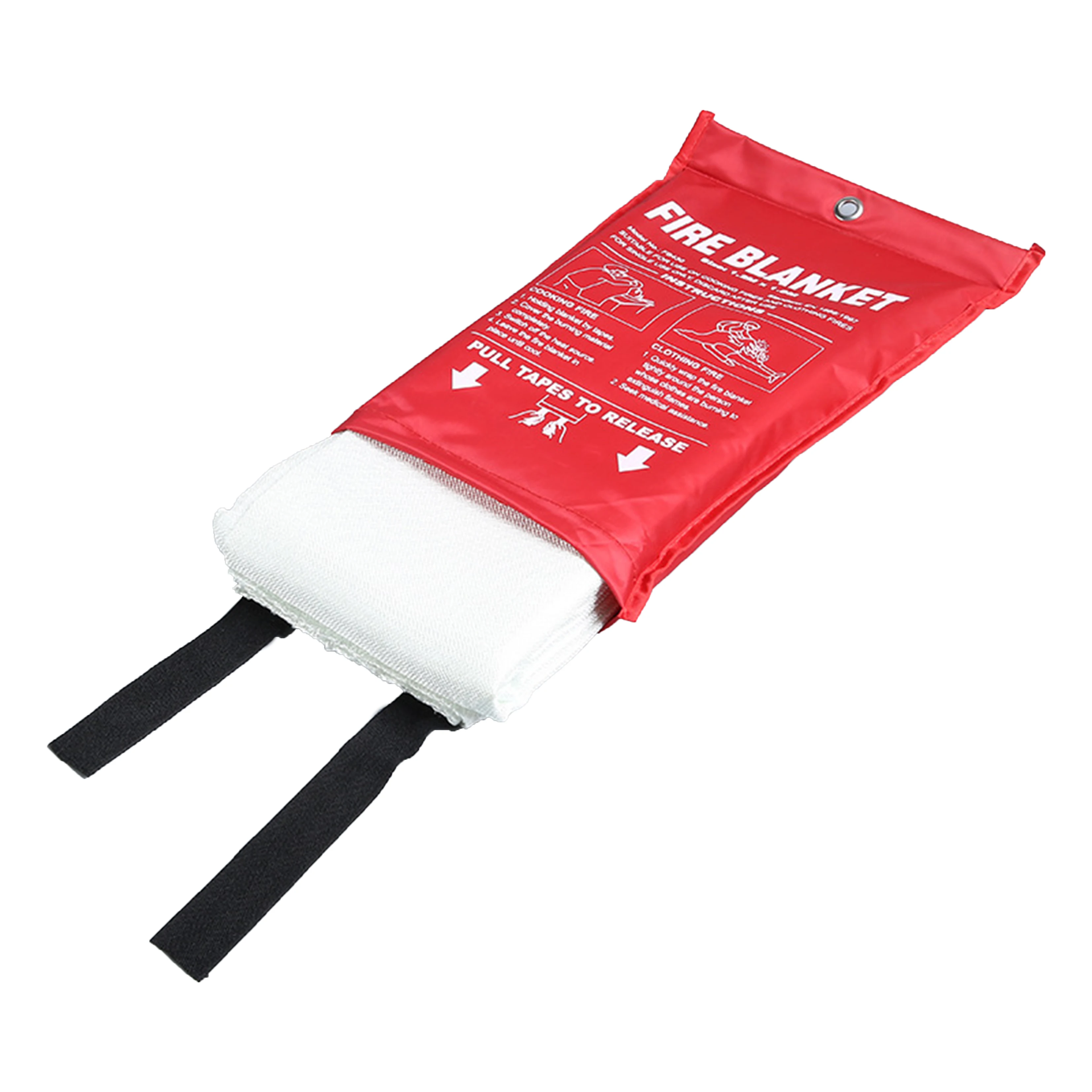 Safety Specification Reusable Custom Fiberglass Cloth Fire Blanket Roll