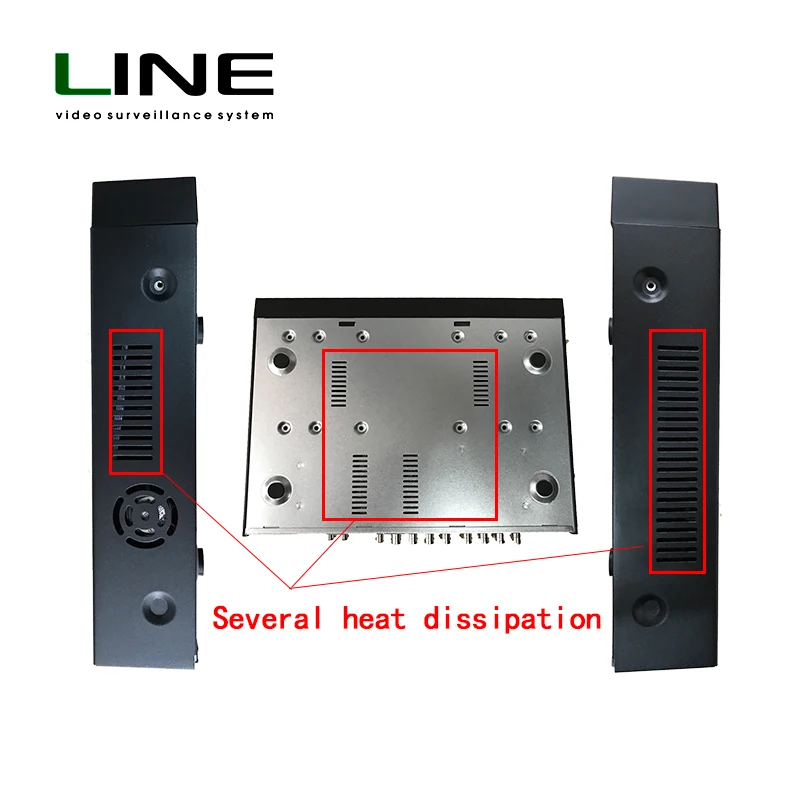 Line Factory Price 8 Channel 5 in 1 XVR 1080P Hybrid Digital Video Recorder CCTV DVR Support AHD/Analog/IP/TVI/CVI Camera