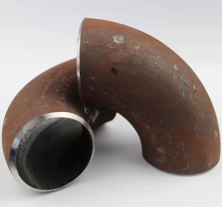 ASME B16.9 A234 1-1/2' Forged Buttwelding 90deg Lr Seamless Sch 40 Carbon Steel Elbow