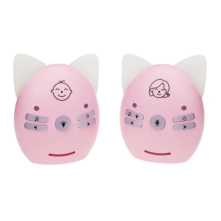 Sensitive Transmission Two Way Talk Crystal Clear Cry Voice 2.4GHz Wireless Infant Baby Portable Digital Audio Baby Monitor