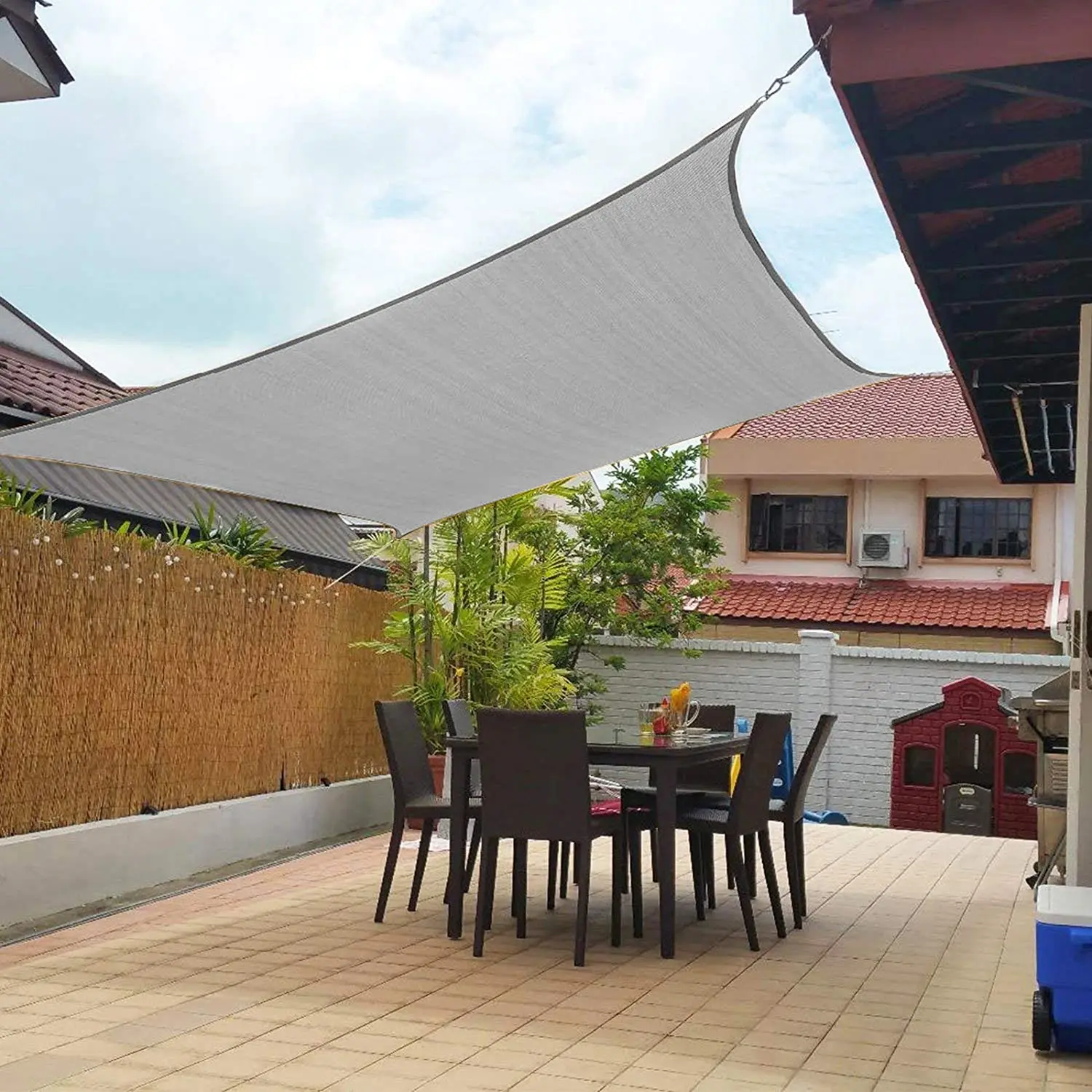 Wholesale Good Quality Waterproof Sun High Shade Rate Shade Sail Awning
