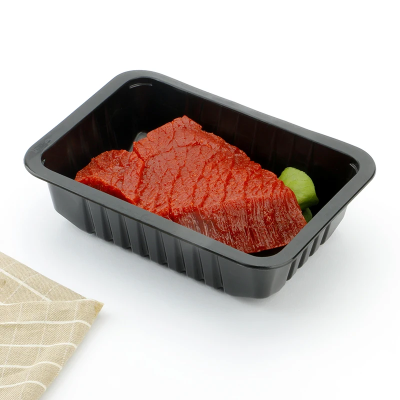 Food grade retail packaging vegetable mushroom packing tray for food