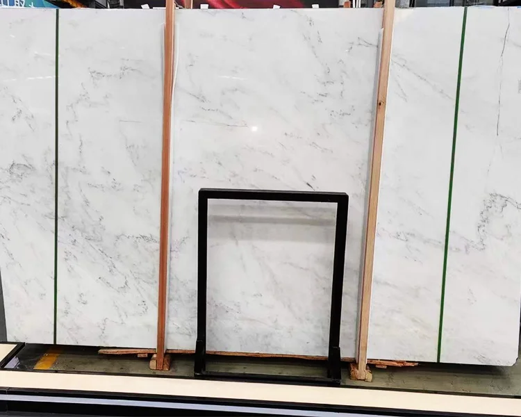 Natural Stone Greek White Oriental White Marble Slab For Indoor Bathroom Wall Floor Tile East White Marble Table Top