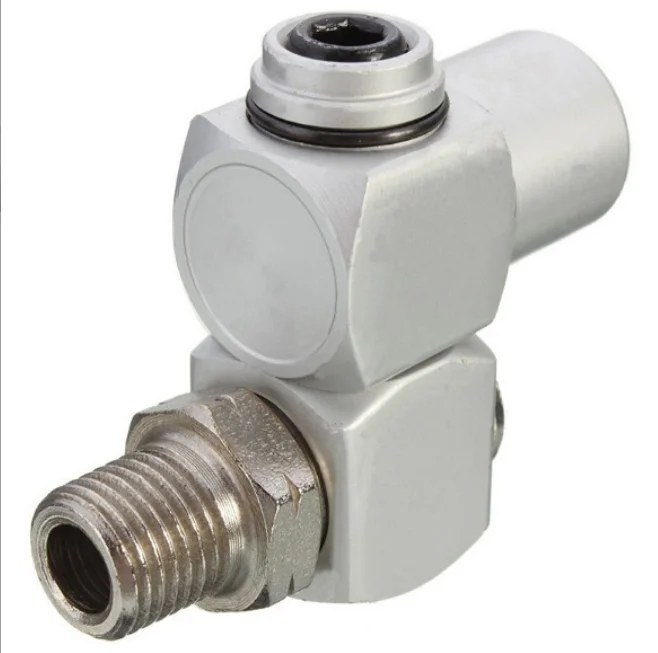 360 degree aluminum alloy swivel air tool hose PE PU  tube  compressor fittings quick plug connector