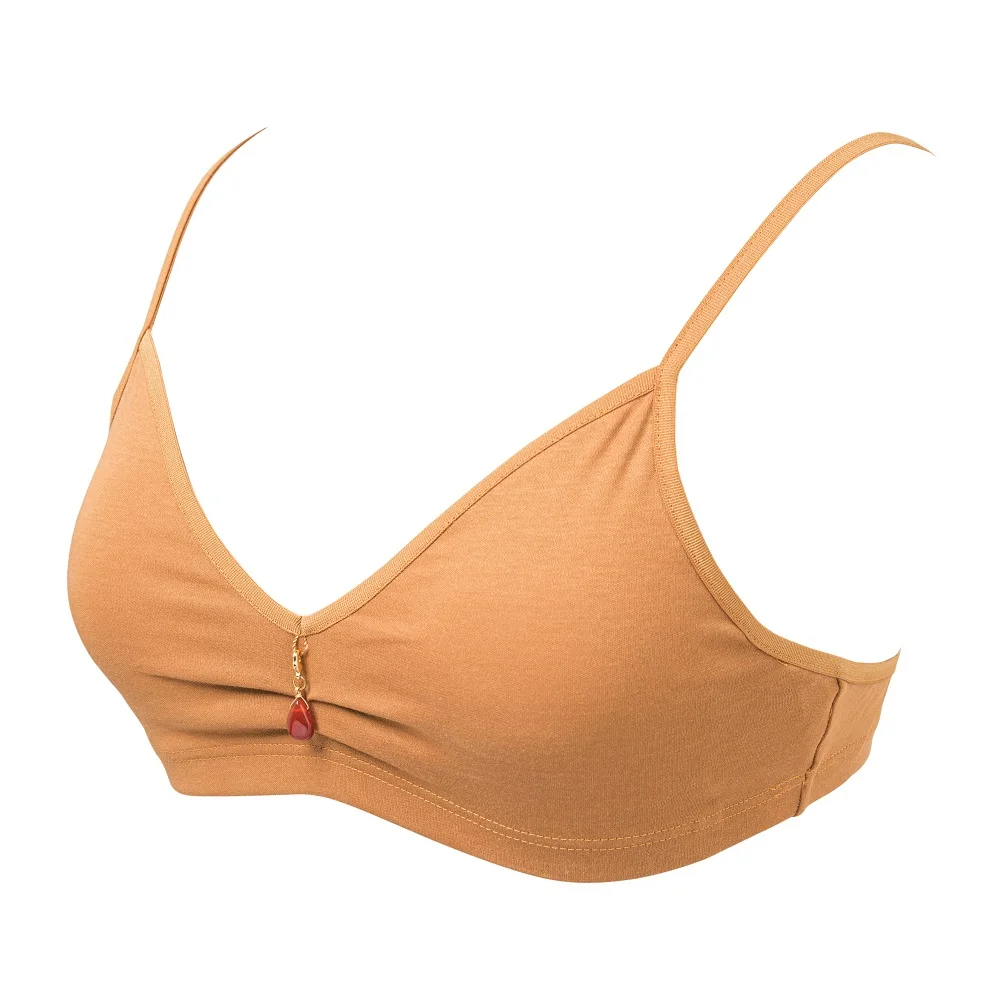 
Japan Fashion Wireless Adjustable Straps Cotton Sports Bra for Girl 