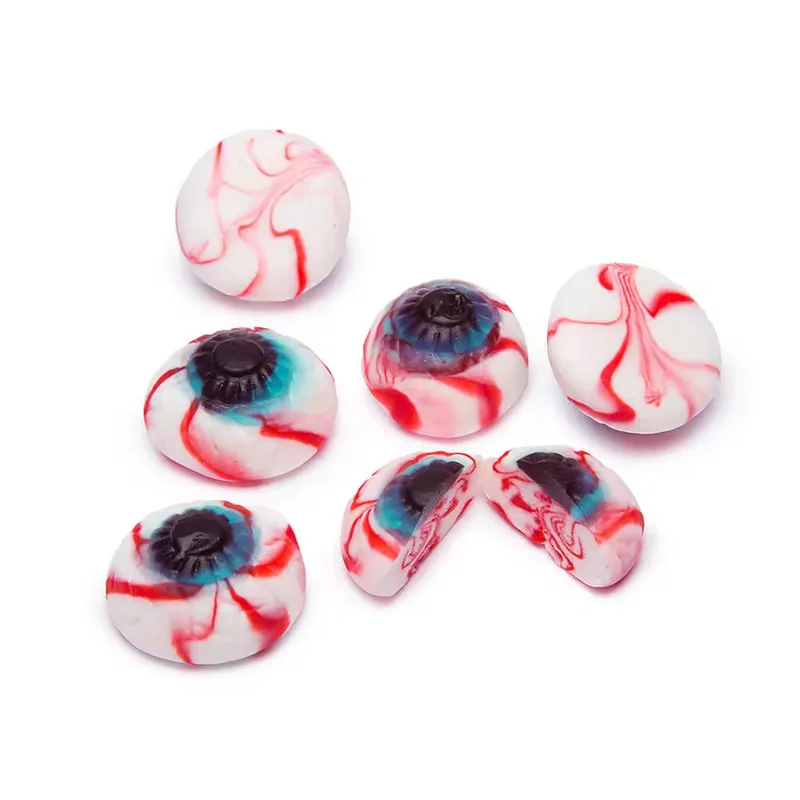 Wholesale Custom Sweet Fruit Mini Size 2g Eye Ball Shape Eyeball Jelly Gummy Candy